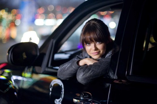 Emma Stone stars in Columbia Pictures' comedy ZOMBIELAND.